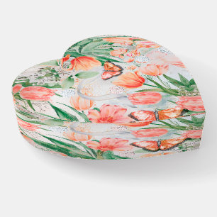Create Your Own Spring Flowers & Butterflies Paperweight