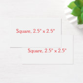 Create Your Own Square, 2.5" x 2.5" (Desk)