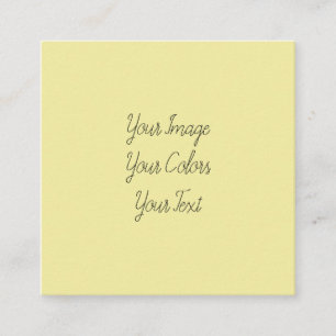 Create Your Own Square Business Card