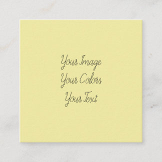 Create Your Own Square Business Card