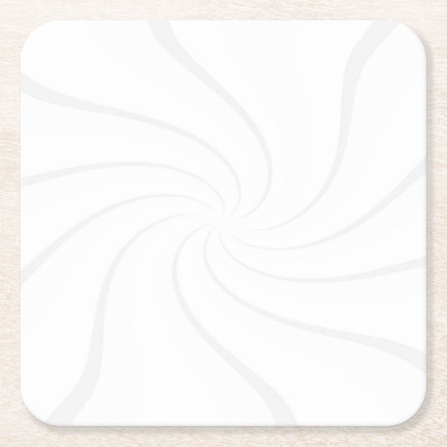 Create Your Own Square Paper Coaster (Front)