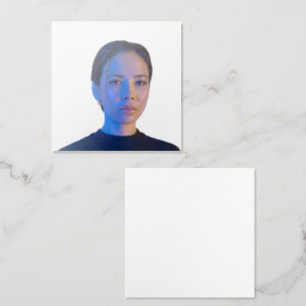 Create Your Own Square Raised Spot Gloss Business Raised Spot UV Business Card
