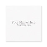 Create Your Own Square Square Business Card Create Your Own Square Square Business Card