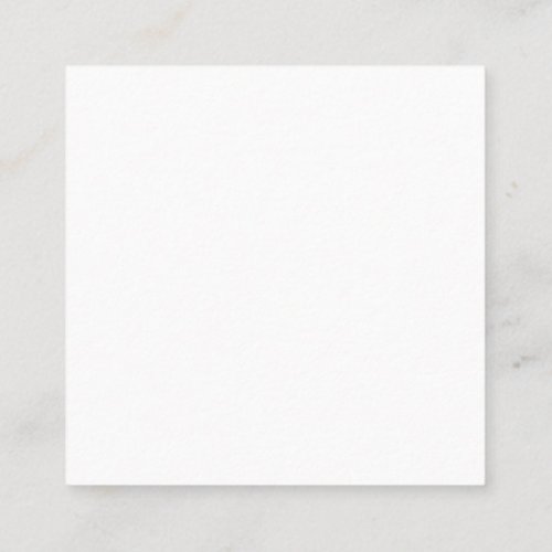 Create Your Own Square Square Business Card