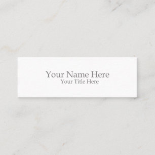 Create Your Own Square Square Mini Business Card