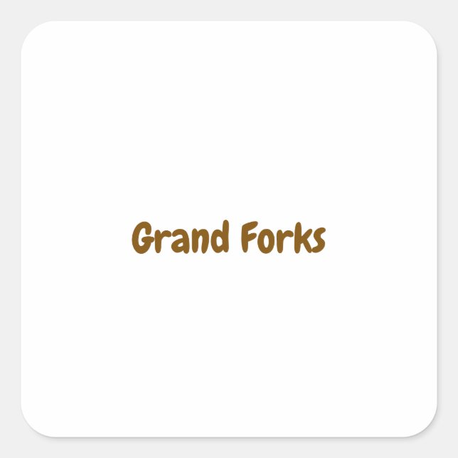 Create Your Own Square Sticker (Front)
