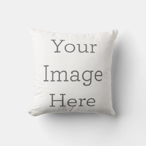 Create Your Own Square Throw Pillow 16 x 16