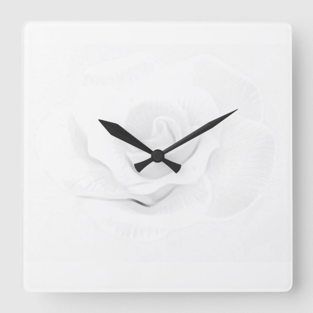 Create Your Own - Square Wall Clock (Front)