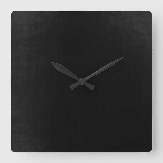 Create Your Own Square Wall Clock (Front)