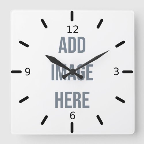 Create Your Own Square Wall Clock