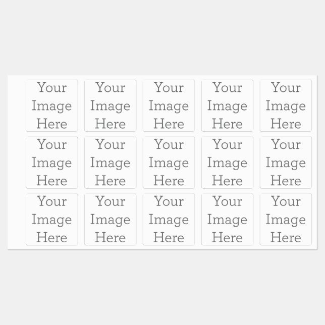 Large Square Adhesive / Waterproof Label (Sheet)