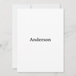Create Your Own Squared 5.5" x 7.5" Invitation
