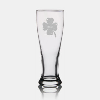 ☘️ Create Your Own St. Patrick’s Day Clover Pilsner Glass