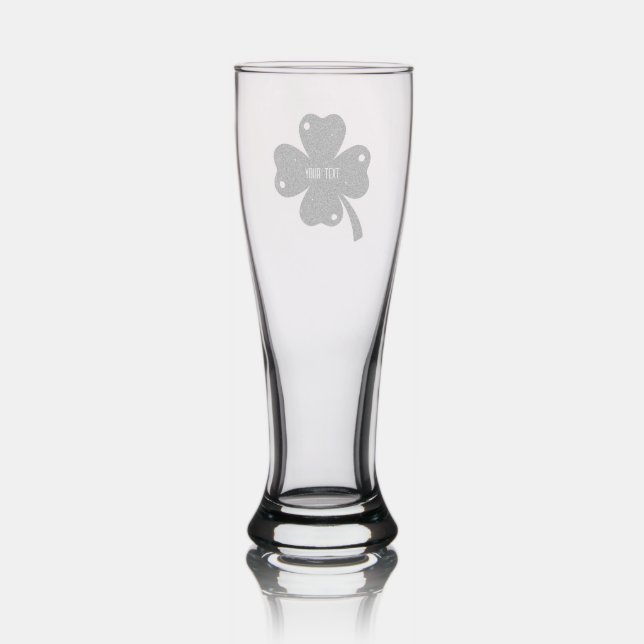 ☘️ Create Your Own St. Patrick’s Day Clover Pilsner Glass (Glassware)