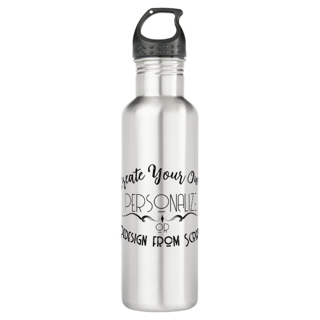 Create Your Own Stainless Steel Water Bottle (Front)