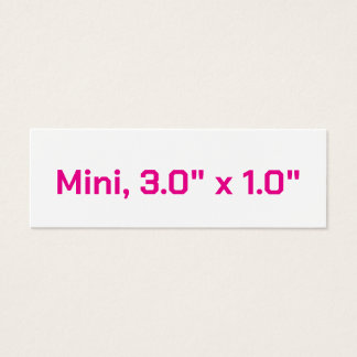 Create Your Own Standard, 3.0" x 1.0"