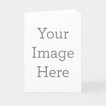 Create Your Own Standard 5"x7" Folded Holiday Card