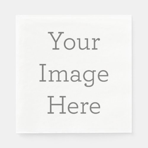 Create Your Own Standard Luncheon Paper Napkin Create Your Own Standard Luncheon Paper Napkin
