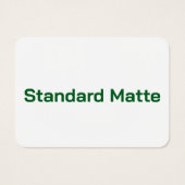 Create Your Own Standard Matte (Back)