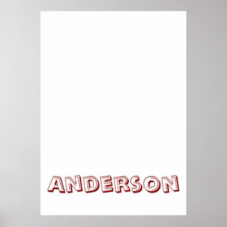 Create Your Own Standard Semi-Gloss 20"x28" Poster