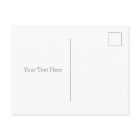 Create Your Own Standard Size Matte Postcard