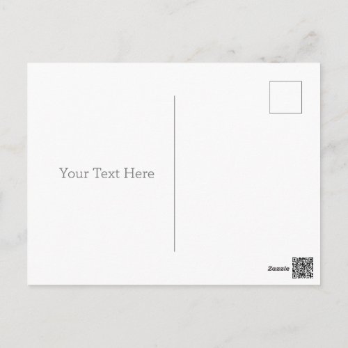 Create Your Own Standard Size Matte Postcard