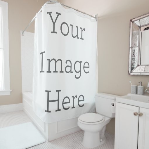 Create Your Own Standard Size Shower Curtain Zazzle