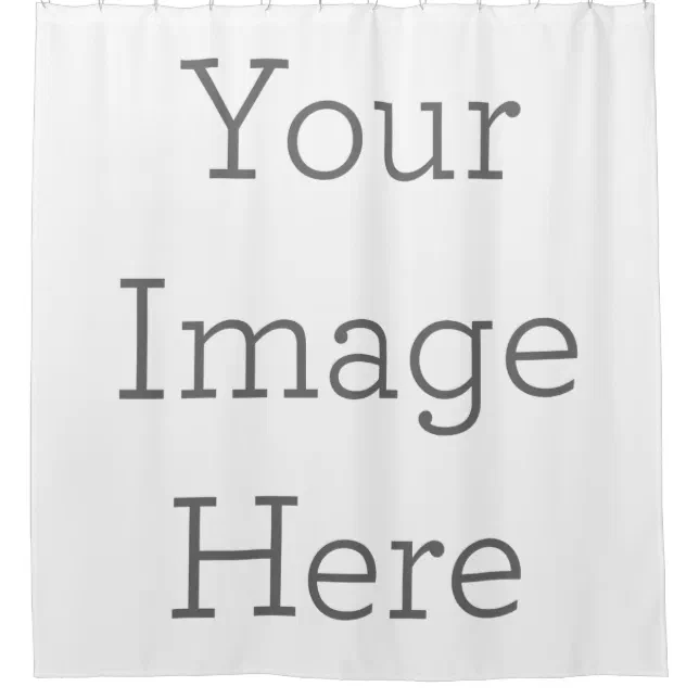 Create Your Own Standard Size Shower Curtain Zazzle