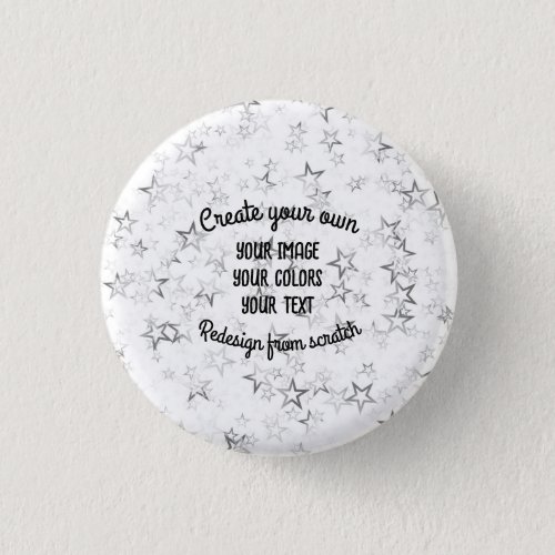 Create Your Own _ Star Glitter Button