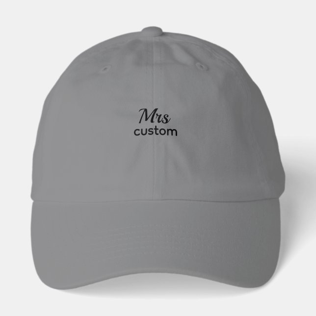 Create Your Own Statement Hat (Front)
