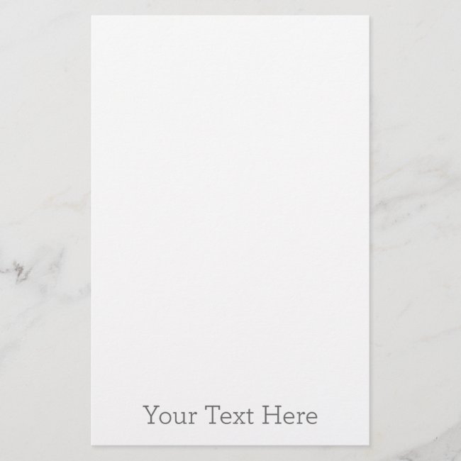 Create Your Own Stationery