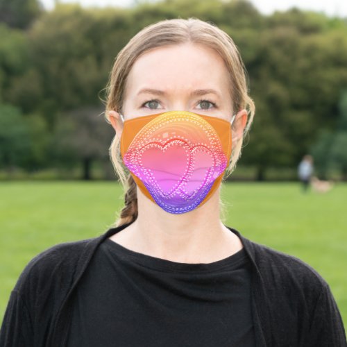 Create your own Stay Safe Love All to Save All DIY Adult Cloth Face Mask