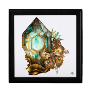 Create Your Own Steampunk Butterfly Crystal Gift Box
