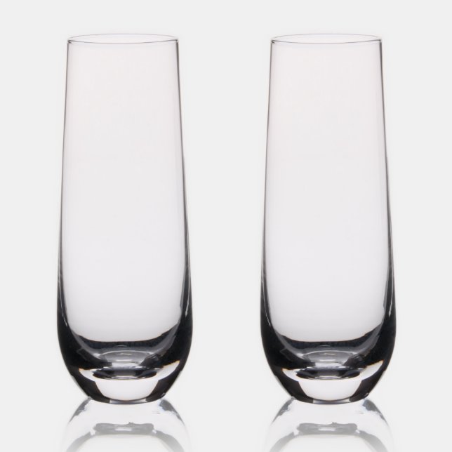 Create Your Own Stemless Champagne Flute (Glassware)