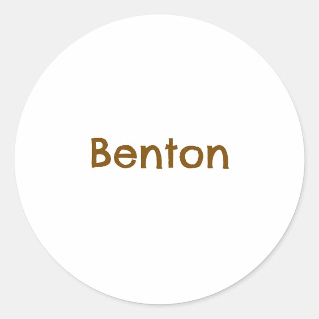 Create Your Own Sticker (Front)