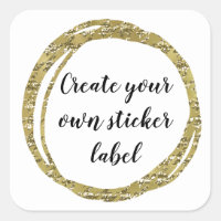 Create Your Own Sticker Label