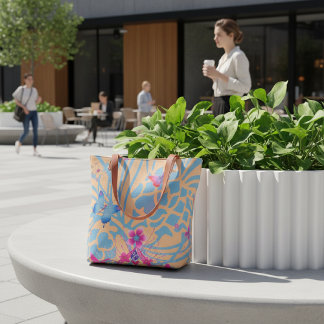 Create Your Own Stylish All-Over Print Tote Bag