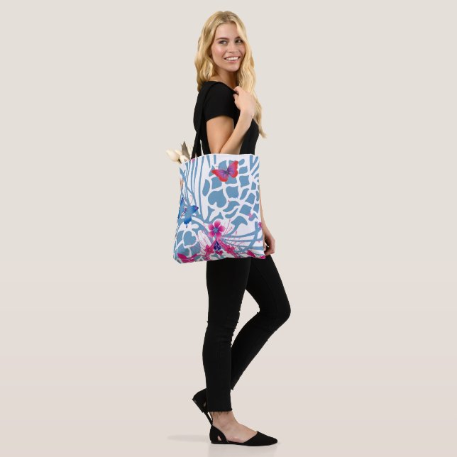 Create Your Own Stylish All-Over Print Tote Bag (On Model)