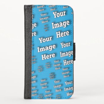 Create Your Own Stylish Image Template Iphone X Wallet Case by Zazzimsical at Zazzle
