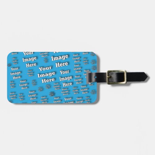 Create Your Own Stylish Image Template Luggage Tag