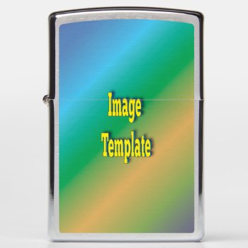 Create Your Own Stylish Image Template Zippo Lighter by Zazzimsical at Zazzle