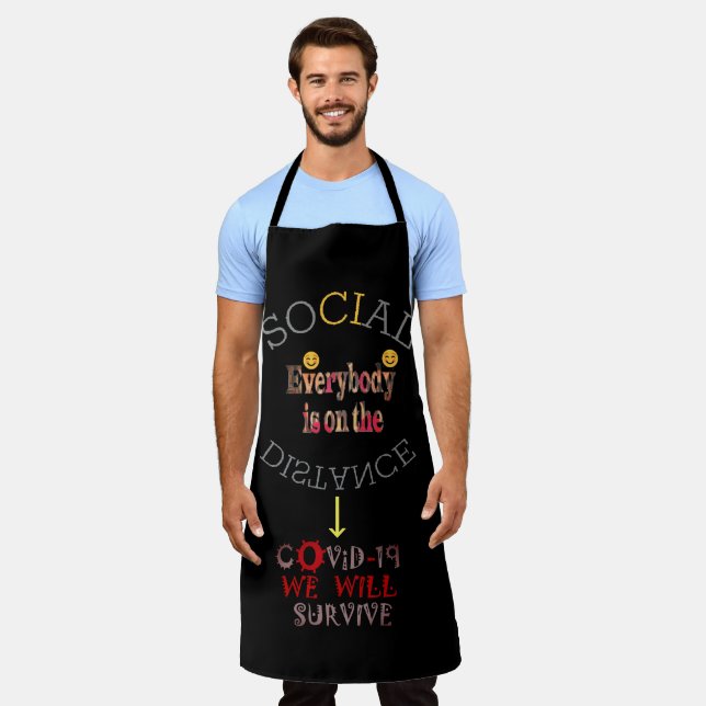 Create Your Own Summer Distance  Apron (Worn)