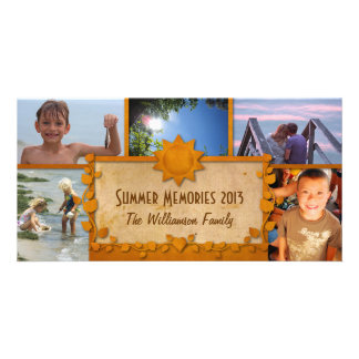 Create your own "Summer Memories" photocard! Card