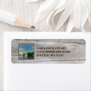 Create your own summer vacation home label
