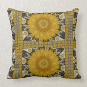 Create Your Own Sunflower Throw Pillow