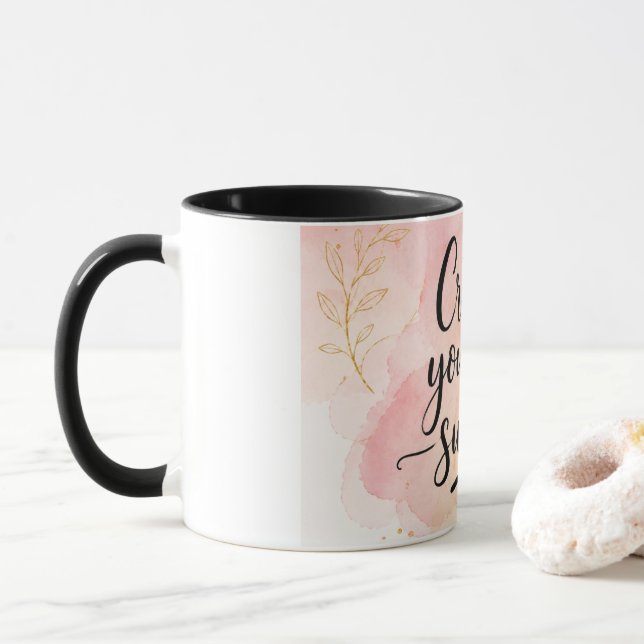Create your own sunshine mug (With Donut)