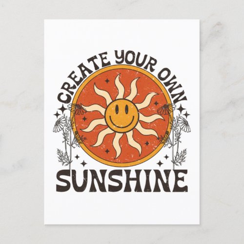 Create Your Own Sunshine Postcard