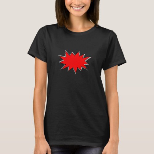 Create Your Own Superhero Onomatopoeias POW T_Shirt