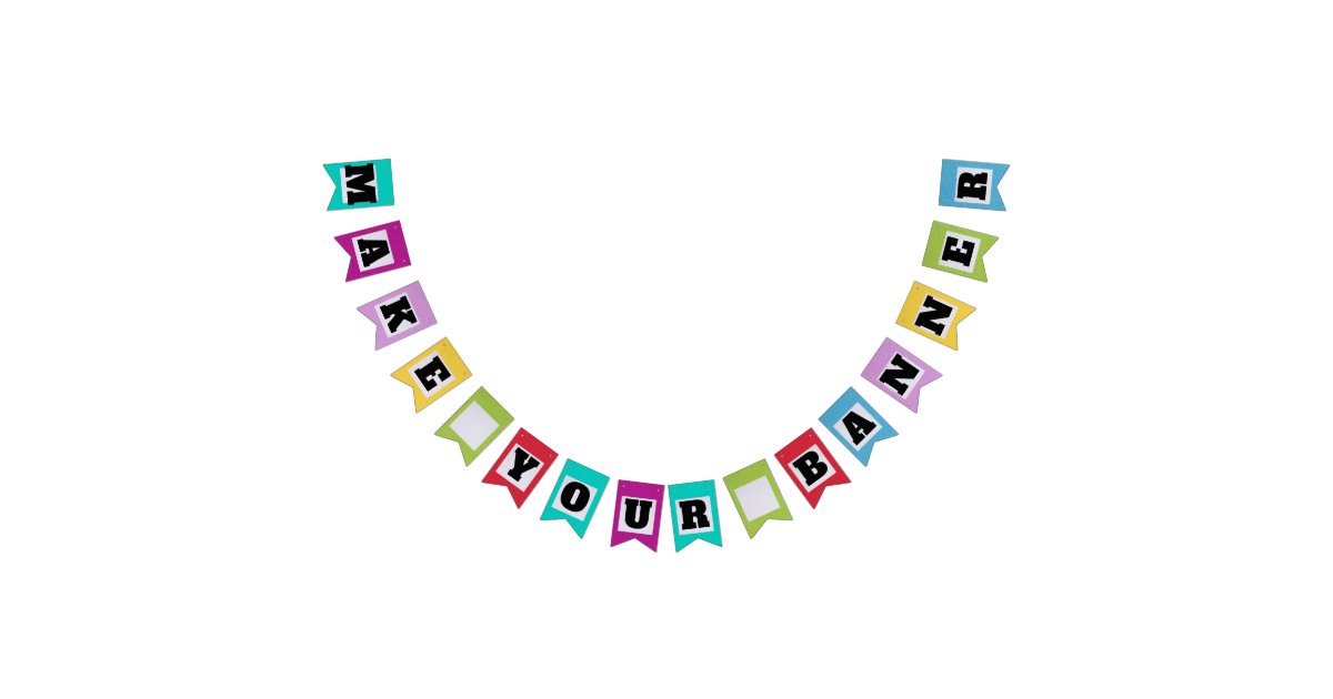 Create Your Own Swallowtail Pennant Banner Zazzle Create Your Own Swallowtail Pennant Banner Zazzle