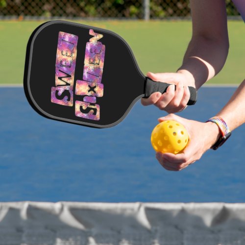Create Your Own Sweet 16 Fun Birthday Pickleball Paddle